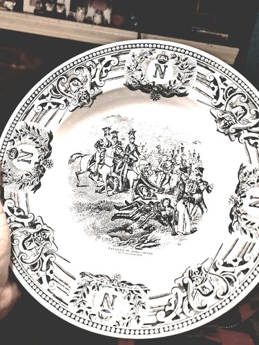 Boch freres black plate - freres,