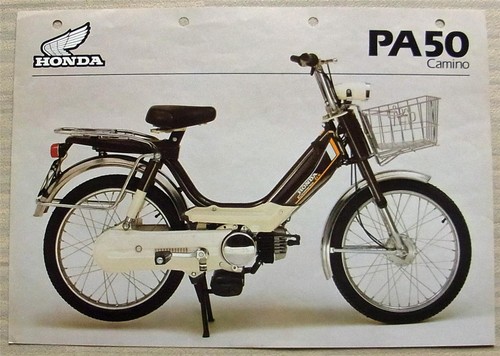 Honda pa50 camino - honda, motorcycle