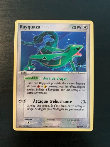 Carte pokémon rayquaza - carte,