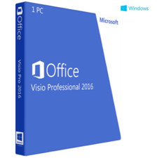 Microsoft VISIO Pro PROFESSIONNEL 2016 Licence édition RETAIL