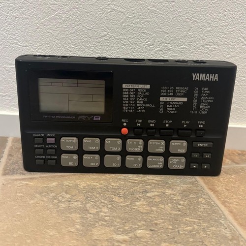 Yamaha ry8 rhythm programmer - yamaha,