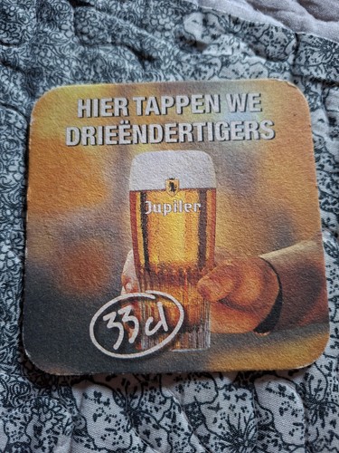 Sous bock bière jupiler - sous-bock,