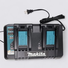 Makita 18V LXT Lithium‑Ion Dual Port Rapid Optimum Charger (Untested)