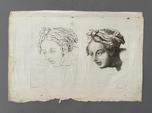 Gravure après nicolas - gravure,