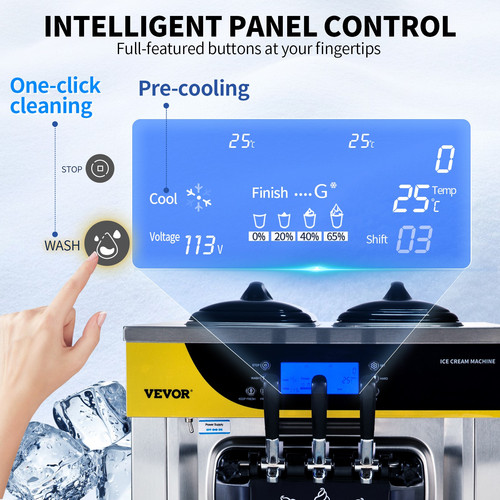 Machine crème glacée - machine, À