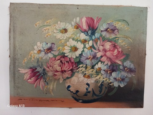 Ancienne huile sur - , toile