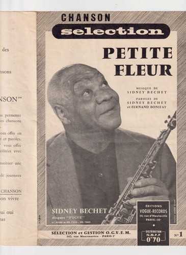 Sidney bechet partition - bechet,