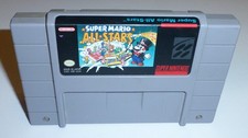 SUPER MARIO ALL STARS - Super Nintendo SNES (Authentic) Game, New Save Battery