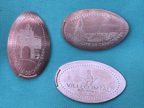 Pièces écrasées penny - Écrasées,