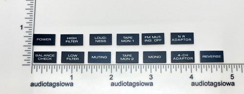 Sansui vintage receiver - receiver, badges