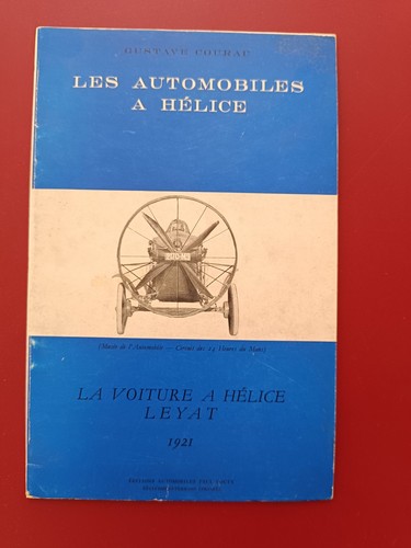 Livre leyat voiture helice - livre,