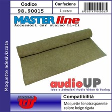 Moquette Acoustique Mené Non Adhésif Beige Revêtement Box Sub Et Wagons Plats