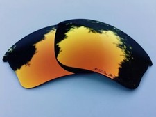 Gravé Polarisé Feu Rouge Miroir Rechange Lentilles Pour Oakley Half Jacket XLJ