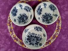 3 Assiettes Plates anciennes
