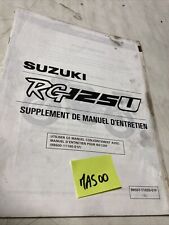 Suzuki RG125U N 1992 RG125 U