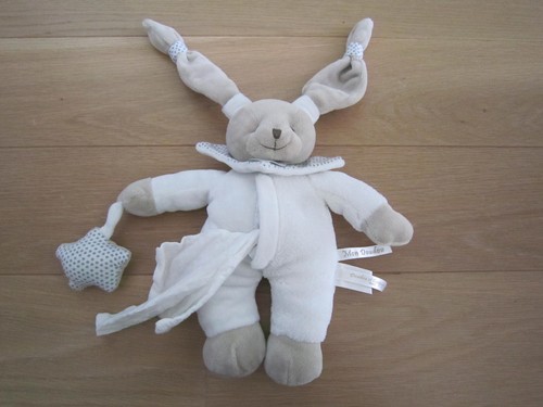Doudou compagnie lapin - et,