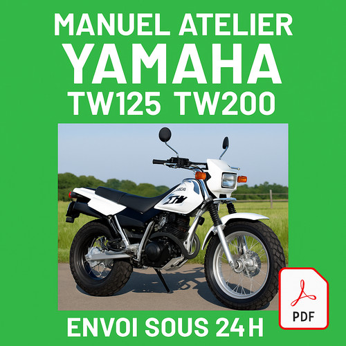 Manuel atelier yamaha - manuel, tw125