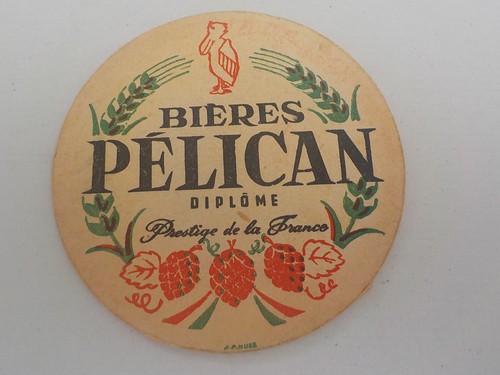 Sous bock ancien biere - bock,