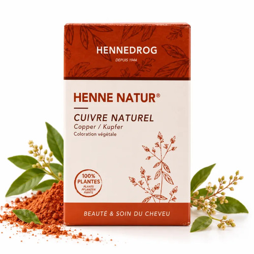 Henné cuivre naturel - henné,