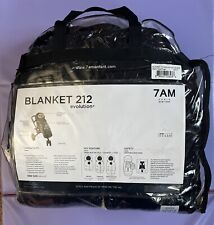 7AM Enfant Blanket 212 Evolution Stroller/Car Seat Footmuff  Black Polar Plush