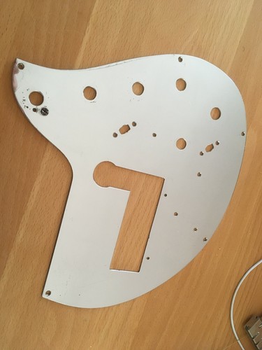 Pickguard chrome framus strato - pickguard,