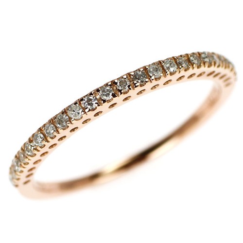 Bague diamant demi-éternité