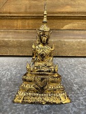 Bouddha en Bronze A La Feuille