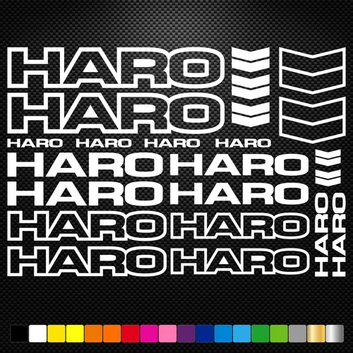 Convient haro stickers - à, 23