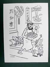 STERNIC hommage Tintin Hergé Zinzin et ? le lotus bleu ?