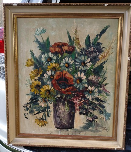 Oil painting floral still - oil,