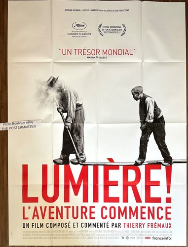 Affiche cinéma lumière - affiche,