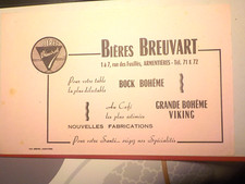 BUVARD ANCIEN BIERE  BOCK