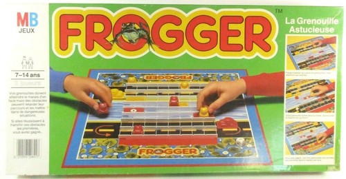 Jeu frogger grenouille - jeu, la