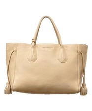 Longchamp Penelope Tassel Leather Handbag