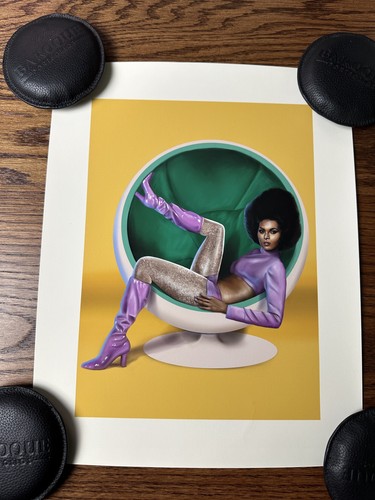 Ball chair mondo 11x14 - chair, poster