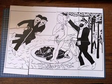 TINTIN / HOMAGE A HERGE ET