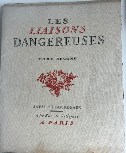 Liaisons dangereuses javal - liaisons,