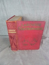 LAROUSSE GASTRONOMIQUE, 1938.