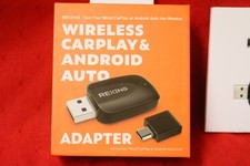 Rexing CPW-42 Wireless Carplay & Android Auto Adapter, NEW #N1
