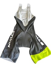 btwin mens cycling suit sleeveless  size L color gray and white