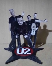 U2 -- FIGURINE EN BOIS 20 cm
