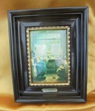 Cadre Emaux sur Cuivre HELCA