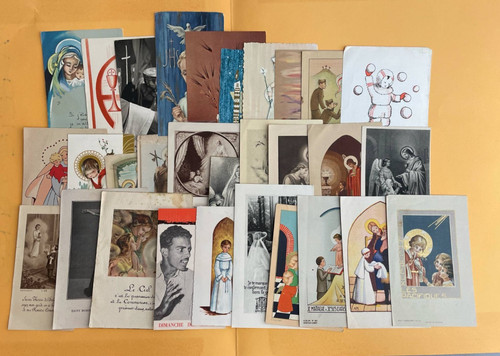Lot anciennes images - lot, 30