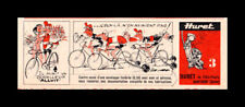 PUB / ADVERTISING / ADVERTISING HURET Counter - Vintage 60s cycling