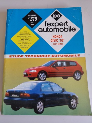 Revue technique honda civic - revue,