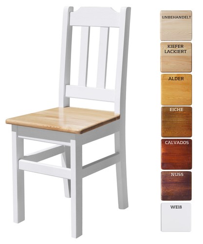 Chaise bois pin massif - de,