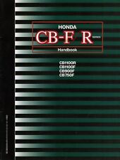 [BOOK] Honda CB-F/R series Handbook CB1100R CB1100F CB900F CB750F CB-F CB Japan