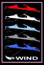 painting "Renault Wind evocation" (gift idea)