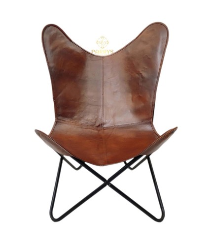 Fauteuil papillon cuir - fauteuil,