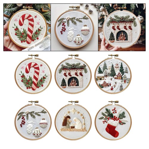 Kit broderie noël - kit,